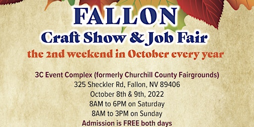 Fallon Craft Show & Job Fair