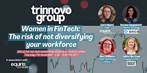 Women in Fintech: The risk of not diversifying your workforce
