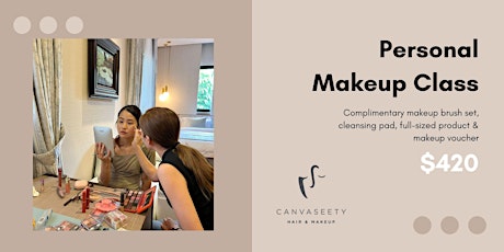 Personal Makeup Class by Canvaseety