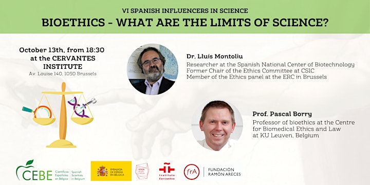 VI Spanish influencers in science: bioethics, what are the limits? image