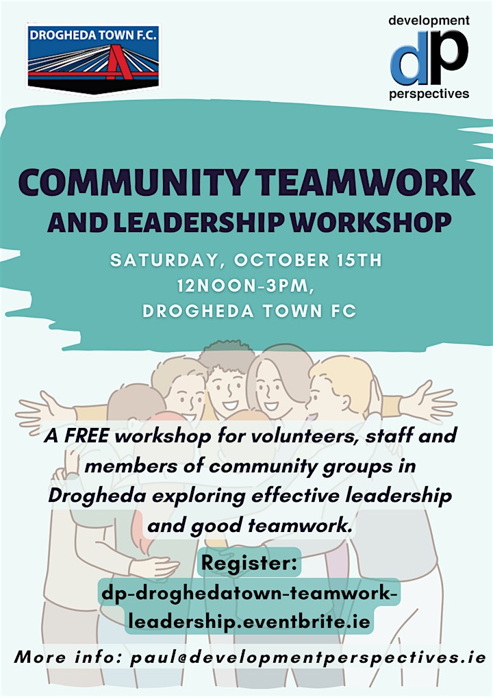 Teamwork and Leadership Workshop for Community Groups in Drogheda image