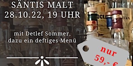 Whiskytasting - Säntis Malt, 28.10.2022, 19 Uhr mit Detlef Sommer