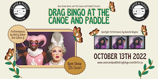 Drag Bingo and Show at the Canoe and Paddle