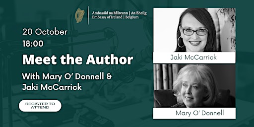 Meet the Author event with Mary O’ Donnell & Jaki McCarrick
