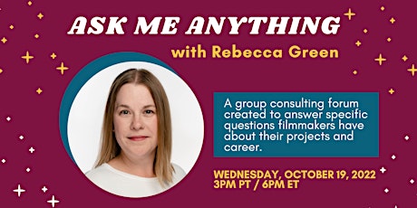 ASK ME ANYTHING with Rebecca Green