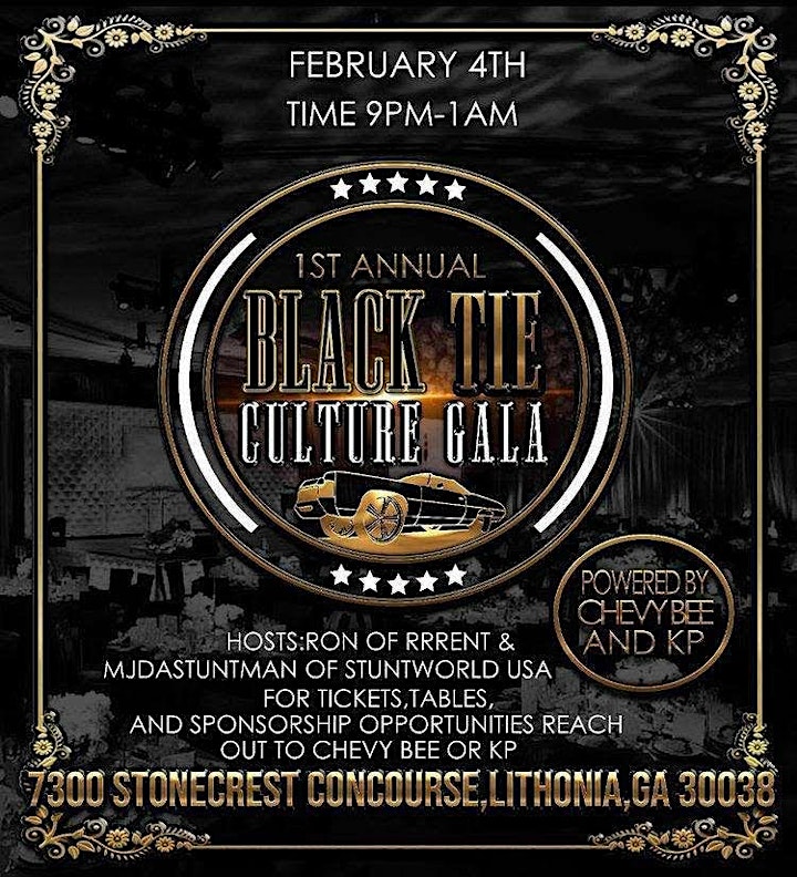 1st Annual Black Tie Culture Gala image