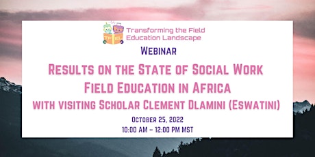State of Social Work Field Education in Africa