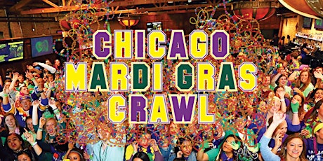 Chicago Mardi Gras Crawl - $10 Tix: Admission, Free Brunch & Gift Cards!