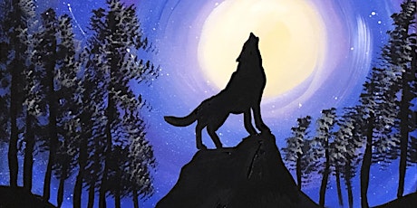 “Brew Can Do It” October 2022 Howling at the Moon Painting