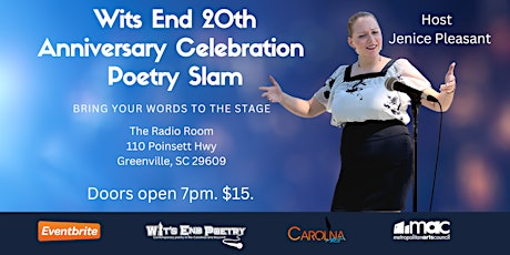 Wits End 20th Anniversary  Poetry Slam