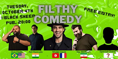 Hauptbild für Filthy Funny - English Stand Up Comedy - Dirty Edition
