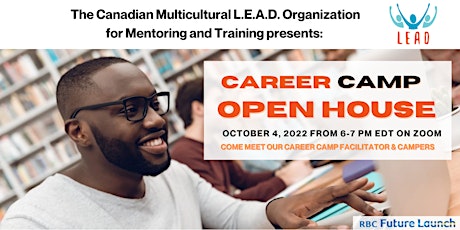 The LEAD Org Fall 2022 Career Camp Open House