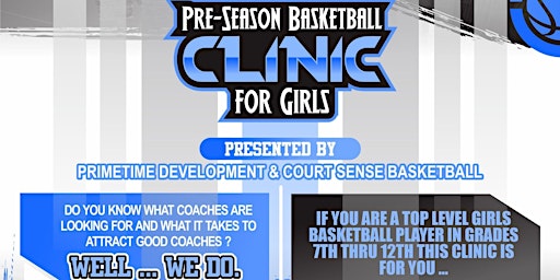 Pre-Season Basketball Clinic for Girls