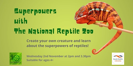Superpowers with the National Reptile Zoo