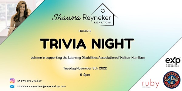 Trivia Night Fundraiser for the Learning Disabilities Association of Halton