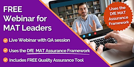 MAT Quality Assurance using the  DfE MAT Assurance Framework.
