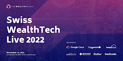 Swiss WealthTech Live 2022