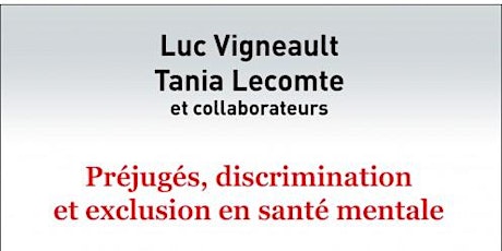Invitation - Lancement de livre : Préjugés, discrimination et exclusion
