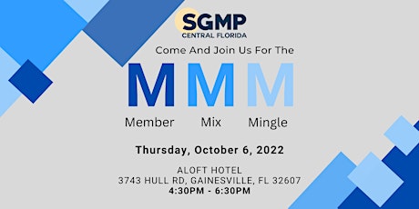SGMP October Member Mix & Mingle primary image