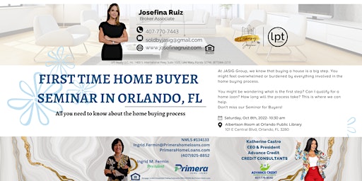First Time Home Buyer Seminar in Orlando, FL