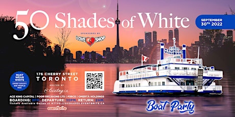 50 Shades of White Boat Party