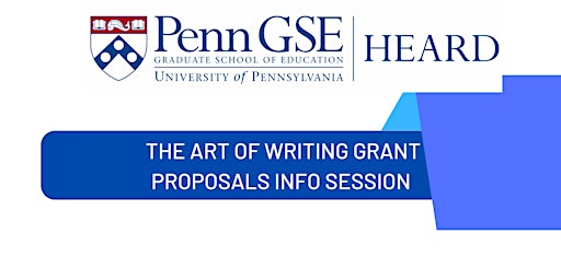 The Art of Writing Grant Proposals