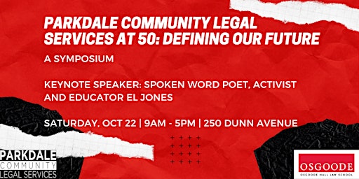 Parkdale Community Legal Services at 50: Defining our Future