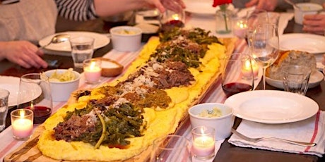 Tutti a tavola! A feast of polenta on the table primary image