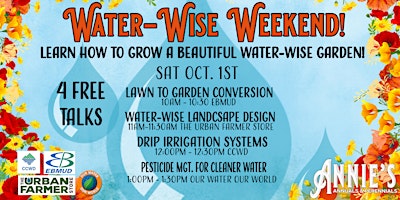 Water-Wise Weekend!