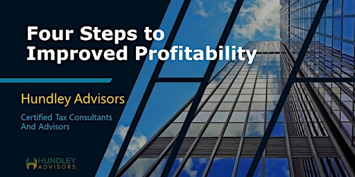 Four Steps to Improved Profitability - 2nd Wednesday