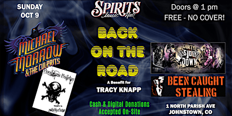Back on the Road - A Benefit for Tracy Knapp