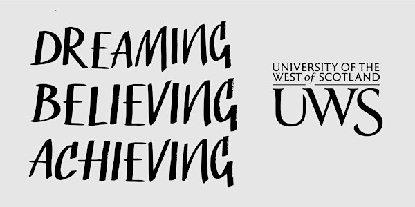 UWS Undergraduate & Postgraduate Information & Advice Evening