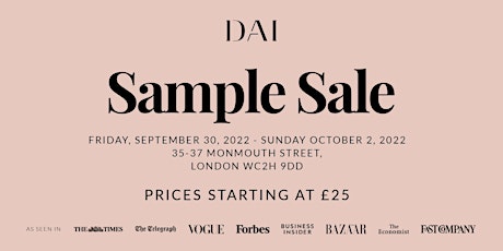 The Dai Sample Sale primary image