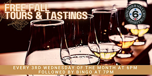 Free Fall Tours and Tastings!
