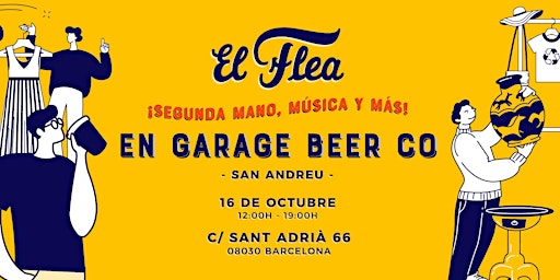 El Flea en Garage Beer Co