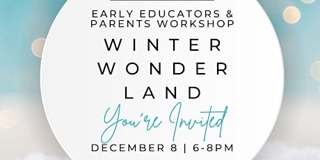 WFSU Early Educator Workshop Series: Winter WONDERland!