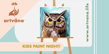 KIDS Owl Paint night at Ocean5 in Gig Harbor!