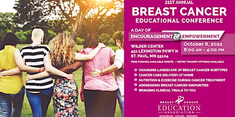 21st Annual Breast Cancer Education Conference primary image
