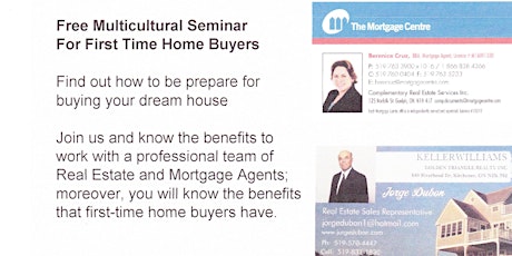 Free Multicultural Seminar For First Time Home Buyers primary image