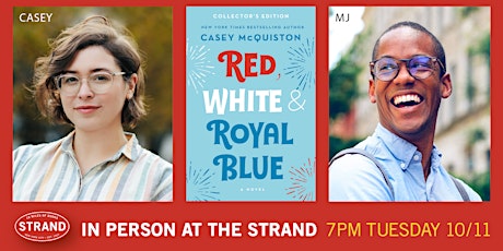Casey McQuiston + MJ Franklin: Red, White & Royal Blue- Collector's Edition