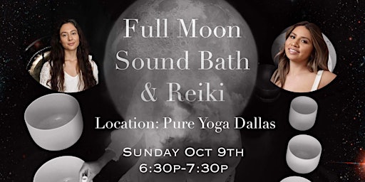 Full Moon Sound Bath and Reiki
