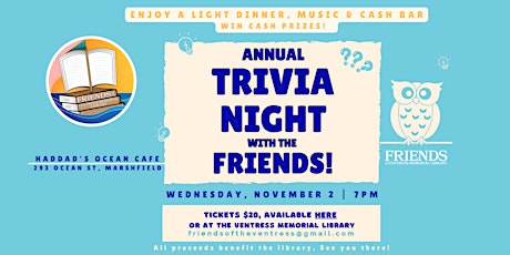 Annual Trivia Night with the Friends Fundraiser