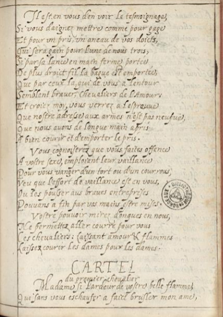 Image pour Moi(s) Montaigne/ Découverte de Pierre de Brach  : lecture de poèmes 