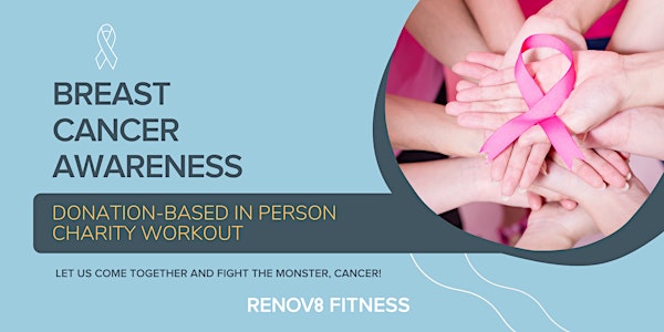 Breast Cancer Awareness In Person Donation-Based Charity Workout