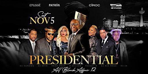 12th Annual Presidential All Black Affair