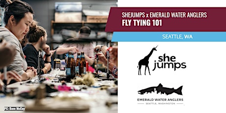 SheJumps x Emerald Water Anglers | Fly Tying 101