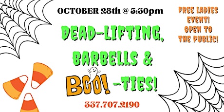 Dead-Lifting, Barbells & Boo-ties!