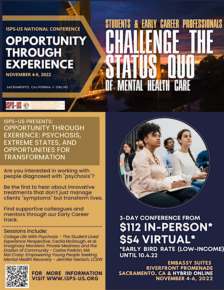 ISPS-US 2022 Conference: Opportunity Through Experience image