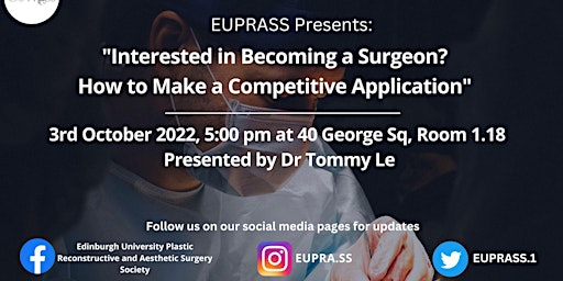 Interested in Becoming a Surgeon? How to make a Competitive CST Application