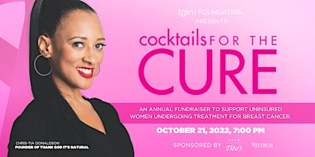 5th Annual tgin Cocktails for the Cure | Breast Cancer Fundraiser